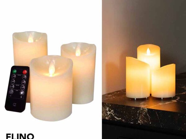 FlinQ Oplaadbare LED Kaarsen - Voordelig En Geen Gedoe Met Batterijen! ...