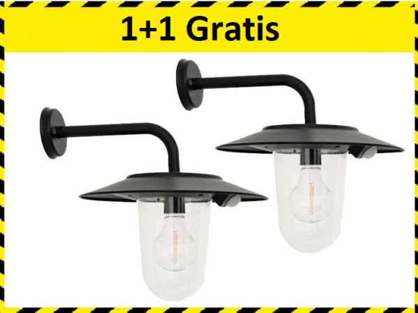 Sil Products Solar Stallamp Met Bewegingssensor - Wandlamp - Buitenlamp - 1+1 Gratis