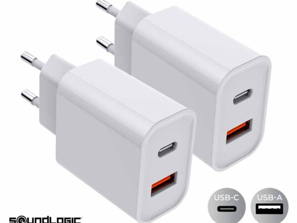 Universele Snellader USB-C En USB-A - Vandaag 1+1 GRATIS! ...