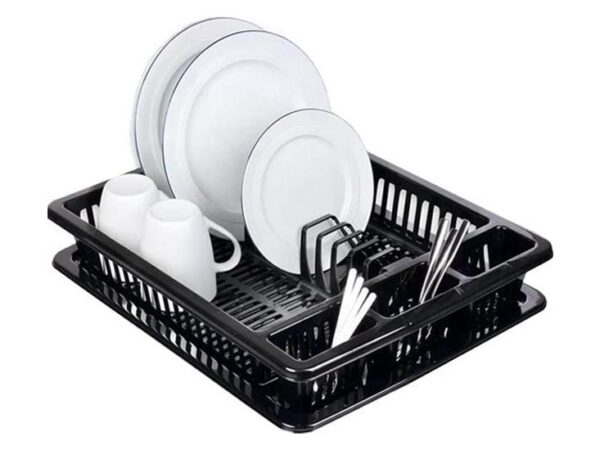 Michelino Afdruiprek 46 x 37 x 10 cm - Zwart