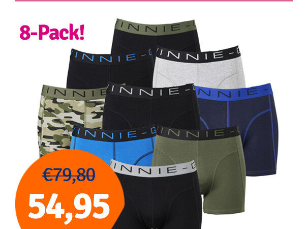 Dagaanbieding Vinnie-G Boxershorts verrassingspakket 8-pack