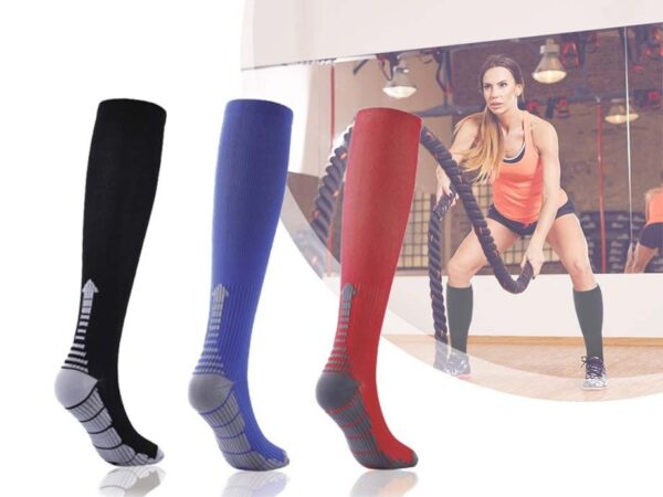 2 Paar MeditorPlus Vital Compressie Sokken - Helpt Tegen Pijnlijke Voeten! ...