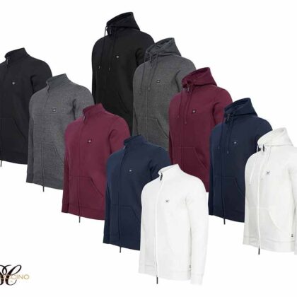 Cappuccino Full Zip Fleece Vest - In 2 Modellen En Verschillende Kleuren! ...