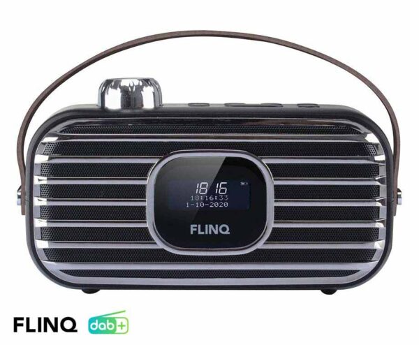 FlinQ DAB+ Radio Met Wekkerfunctie - Met Digitale Radio Ontvanger! ...