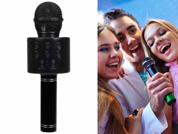 Karaoke Microfoon Met Bluetooth - Zet Ieder Feestje Op Stelten! ...