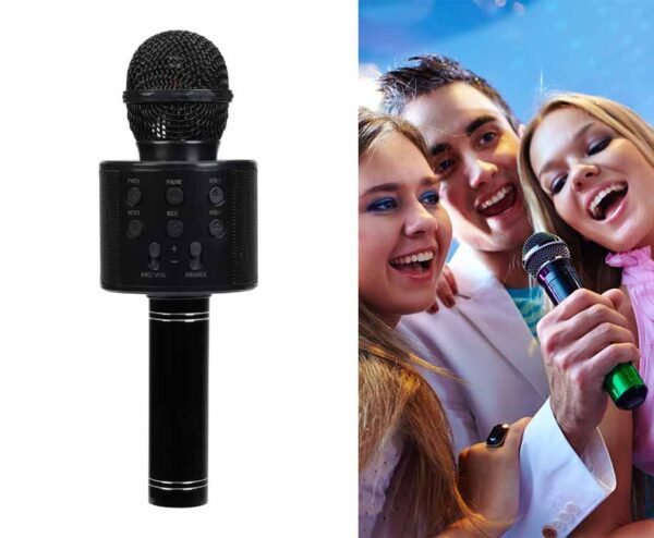 Karaoke Microfoon Met Bluetooth - Zet Ieder Feestje Op Stelten! ...