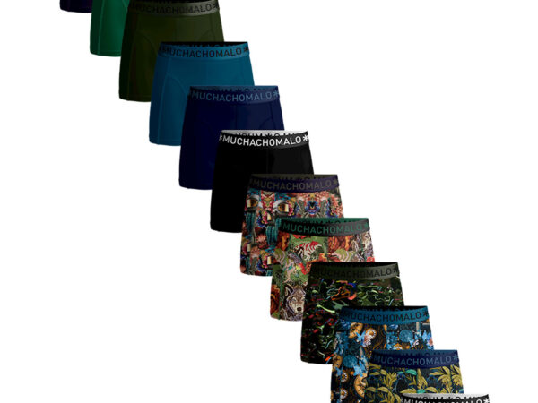 Muchachomalo Boxershorts Golden 12-pack Print/Solid