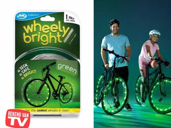 Wheely Bright Fietswiel Verlichting - Tovert Elke Fiets Om Tot Een Lichtsho ...