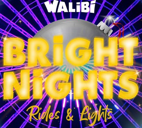 Walibi Holland: Bright Nights + 1 overnachting