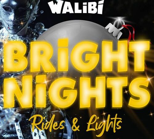 Walibi Holland: Bright Nights + 1 overnachting