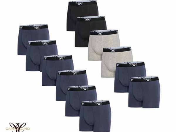 6-Pack Luxe Cappuccino Boxers - 2 Kleurensets Verkrijgbaar! ...