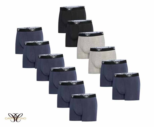 6-Pack Luxe Cappuccino Boxers - 2 Kleurensets Verkrijgbaar! ...