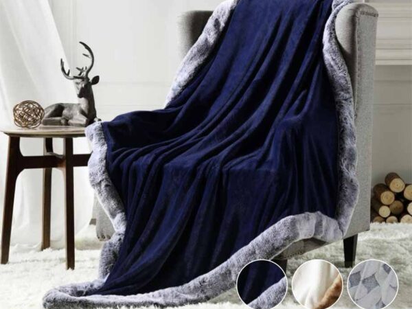 Cozy Bliss Luxury Zijdezacht Fleece Plaid - Verkrijgbaar In 3 Kleuren! ...