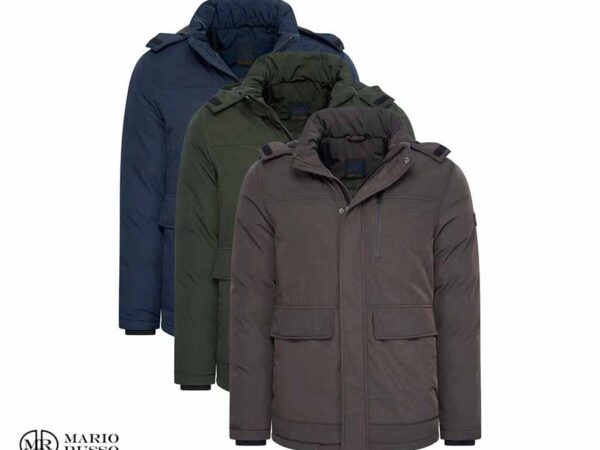 Mario Russo Parka Arctic - In 3 Kleuren! ...