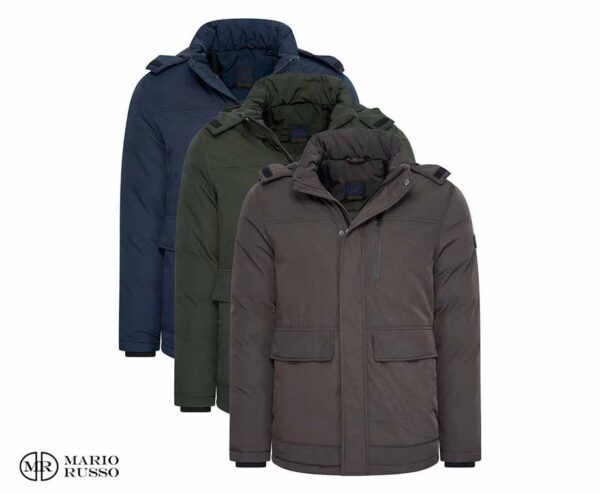 Mario Russo Parka Arctic - In 3 Kleuren! ...