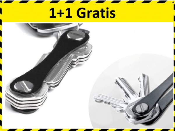 Praktische sleutelorganiser - 8 sleutels bundelen 1+1 gratis