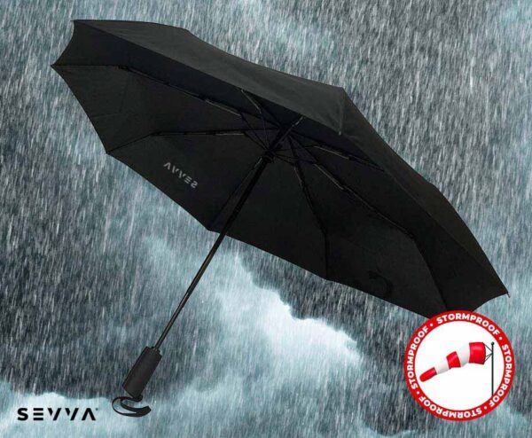 SEVVA® Onverwoestbare Stormparaplu - Bestand Tegen Zware Windstormen En Re ...