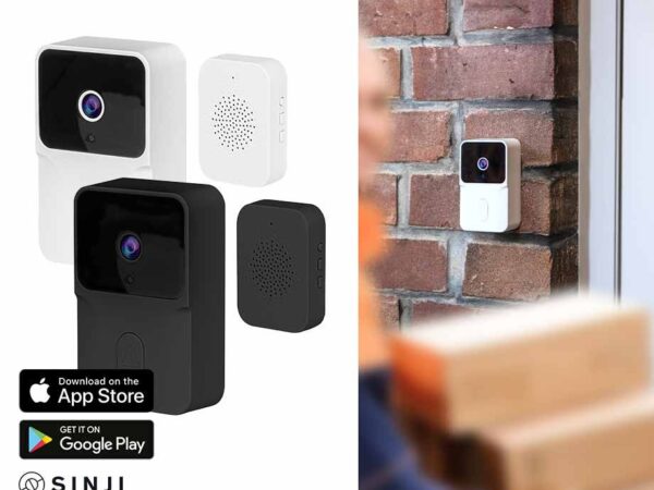 Sinji Smart Videodeurbel - Beveiliging En Meer Gemoedsrust! ...