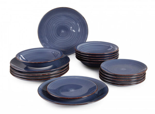 Lifa Living Bordenset - servies - 18-delig - blauw