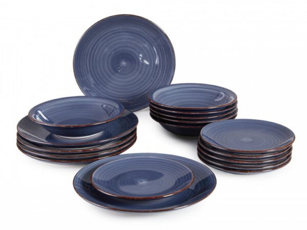Lifa Living Bordenset - servies - 18-delig - blauw