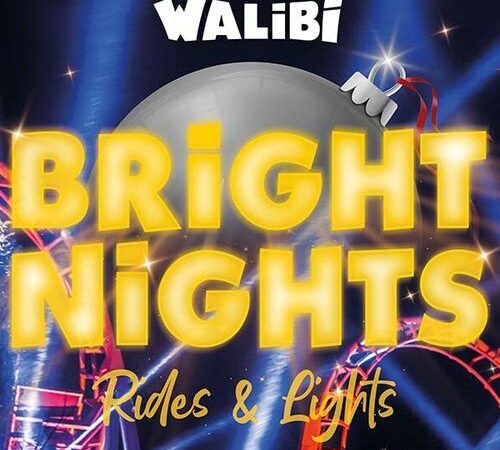 Walibi Holland: Bright Nights + 2 overnachtingen