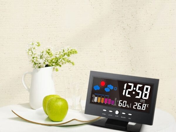 Digitaal Weerstation Thermometer met Voice Activated backlight