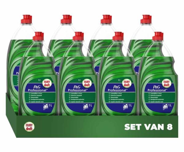 8x1L Dreft Professional Afwasmiddel - Supervoordelig Afwassen! ...