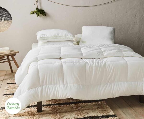 Luxury Bamboo Dekbed - Optimale Vocht- En Warmteregulatie Het Hele Jaar Doo ...