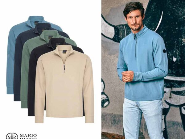 Mario Russo Pique Longsleeve Shirt - Verkrijgbaar In 4 Kleuren! ...