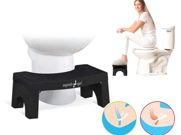 Squat 'n Go Toiletkrukje - Voor Een Natuurlijke En Gezonde Toilethouding! ...