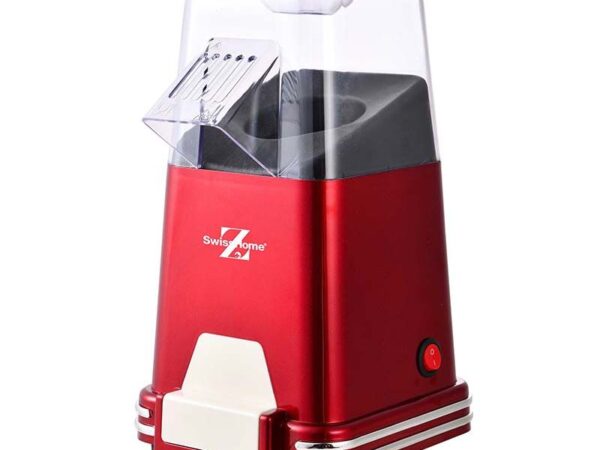 Hetelucht Popcornmaker - zonder olie of boter