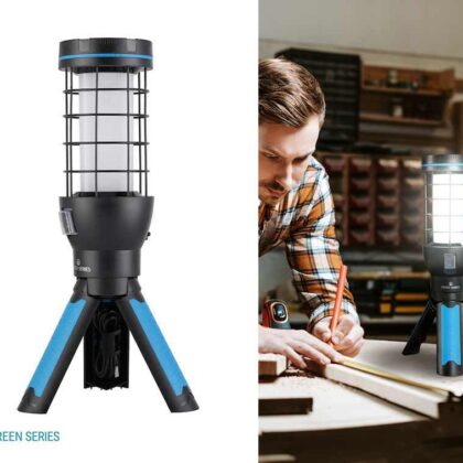 360 Graden Ultrafelle Draadloze Lamp - Met Tripod En Zaklamp! ...