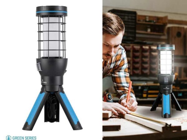 360 Graden Ultrafelle Draadloze Lamp - Met Tripod En Zaklamp! ...