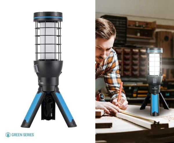 360 Graden Ultrafelle Draadloze Lamp - Met Tripod En Zaklamp! ...