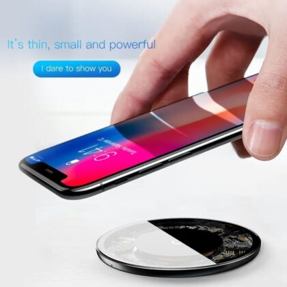 Quick Charge transparante oplader voor je iPhone en Samsung