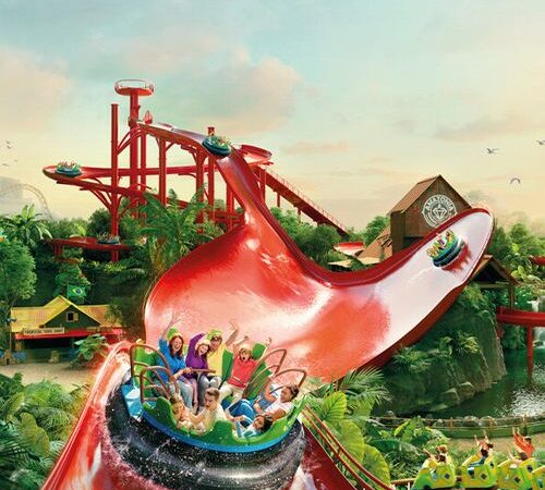 2 tickets voor Bellewaerde Park in Ieper