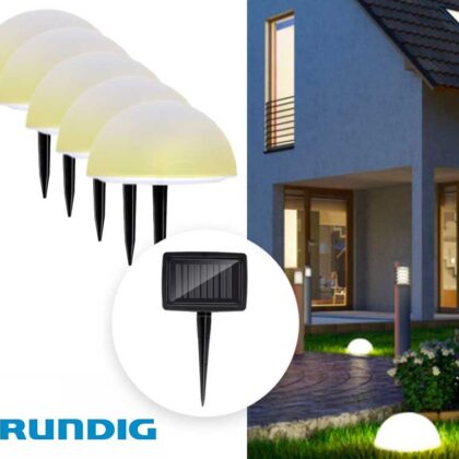 Grundig LED Solar Lichtbollen - Creëer Sfeer In Je Tuin! ...