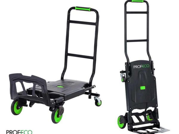 2-In-1 Opvouwbare Trolleykar - Voor Transport