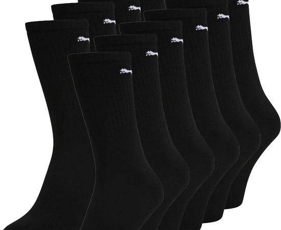 Puma Sportsokken Zwart 12-pack
