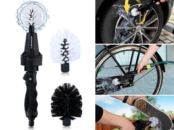 Draaiende Wasborstel Met Slangaansluiting - Voor Fietsen