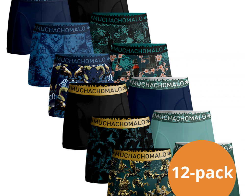 Muchachomalo Boxershorts Verrassingspakket 12-pack