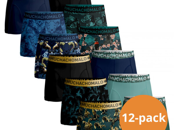 Muchachomalo Boxershorts Verrassingspakket 12-pack