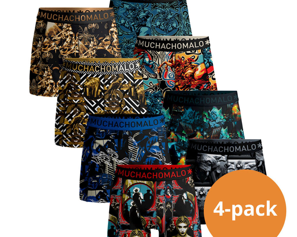 Muchachomalo Boxershorts Verrassingspakket 4-pack