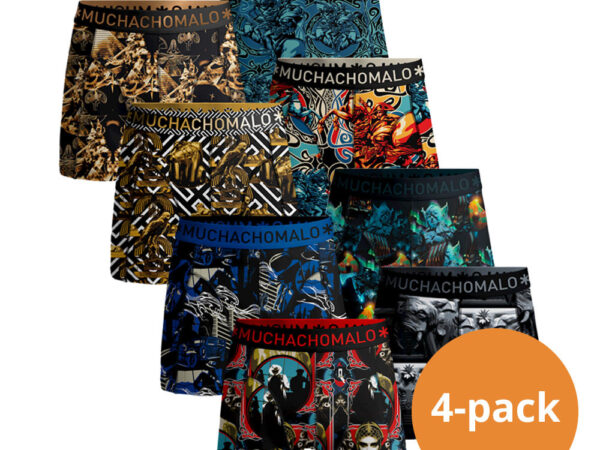 Muchachomalo Boxershorts Verrassingspakket 4-pack