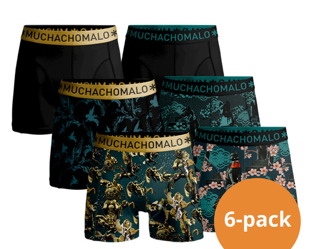 Muchachomalo Boxershorts Verrassingspakket 6-pack
