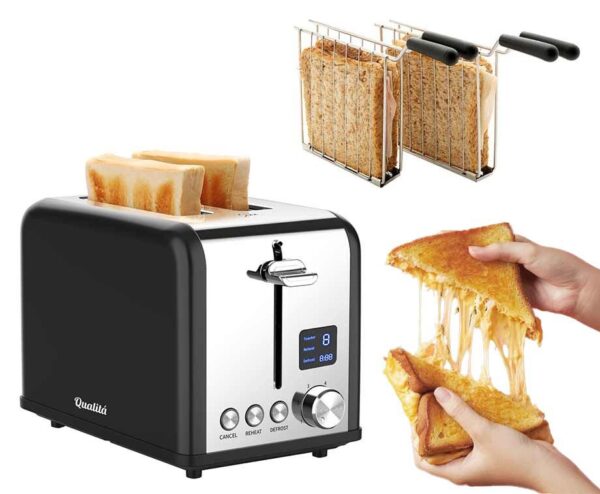 Qualitá Broodrooster - Luxe Model Met TostiKlemmen! ...