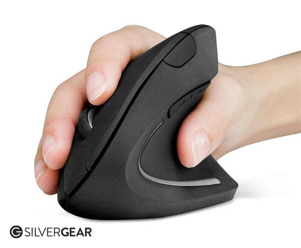 Draadloze Ergonomische Muis - Voorkomt Een Muisarm! ...