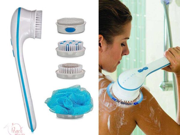5-In-1 Spa Borstel - Ook Voor Moeilijk Bereikbare Plekken! ...