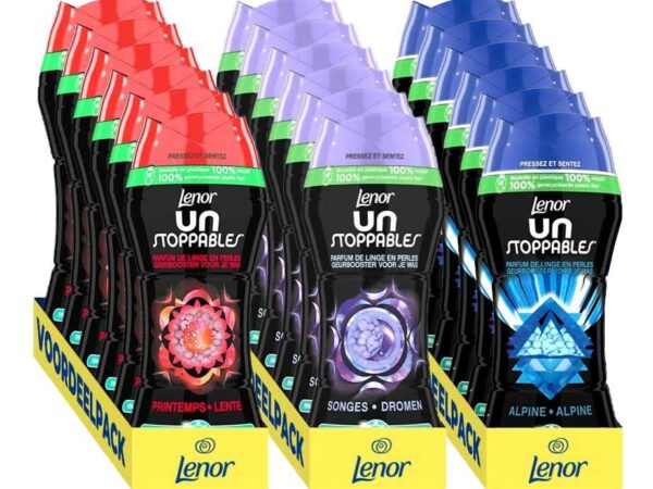 6-Pack Lenor Unstoppables Geurparels - Goed Voor 96 Wasbeurten! ...