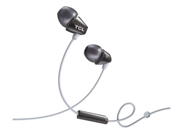 TCL Wired In-Ear Earphones met microfoon - phantom black